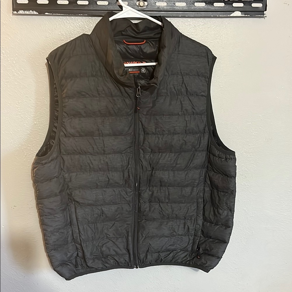Hawke & Co Black Quilted Puffer Vest